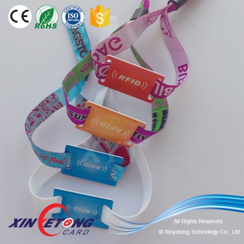 UHF Disposable Wristband ISO18000-6C Alien H3 512bit NFC/RFID bracelet