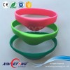 Waterproof Customized Logo printing Bracelet F08 compatible 1K Silicone RFID/NFC Adjustable Wristband