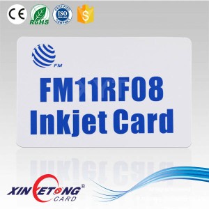 ISO 14443A 13.56Mhz RFID FM11RF08 Blank Card