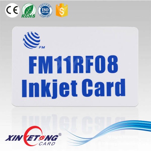 ISO 14443A 13.56Mhz RFID FM11RF08 Blank Card