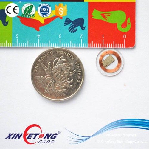 13mm 15693 RFID Tags Icode Sli 1024bit Coin Tags