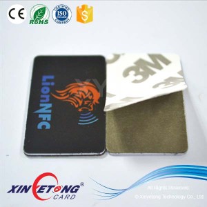 Stick at home Anti-metal NFC Sticker enabling your Wifi,Ntag216 mobile NFC Sticker