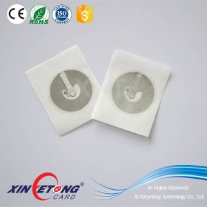 Dia18mm NTAG215 Clear Labels NFC Wet Inlay Hot Sales