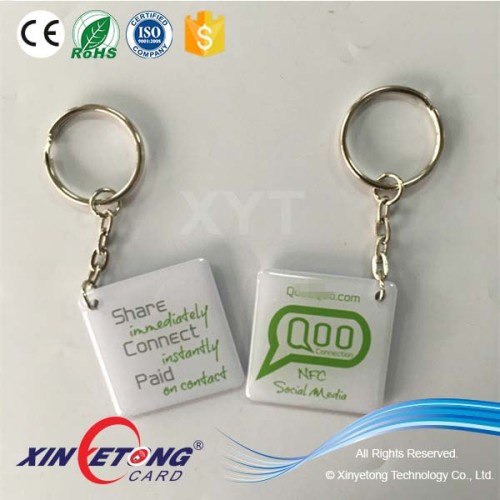 13.56Mhz Ntag216 RFID/NFC Epoxy Tag/Card with 3M adhesive