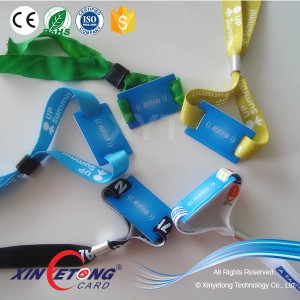 13.56Mhz F08 1k byte Bracelets Event Solution Wristbands