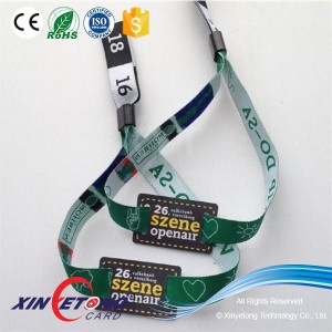 13.56Mhz NFC Icode Bracelets Event Solution RFID Wristbands