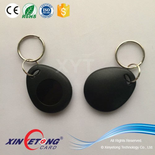 RFID S70 RFID Black Round Keyfob