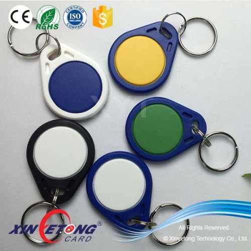 ISO14443A FM11RF08 Colorfull RFID llaveros