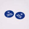 ISO14443A DESfire Ev1 4K RFID Metro Coin Tag