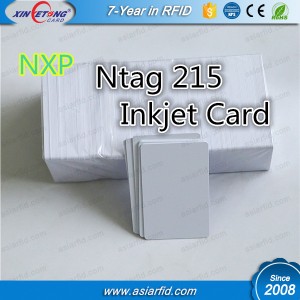 Высокое качество на рынке Европы 540bytes ПВХ Rfid Nfc Ntag 215 даст Вам конкурентоспособные цены, и OEM поставщиков предлагает прямой Заводская цена.