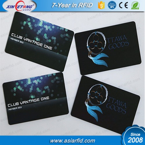 Nuevo diseño Ntag213 NFC tarjeta de PVC