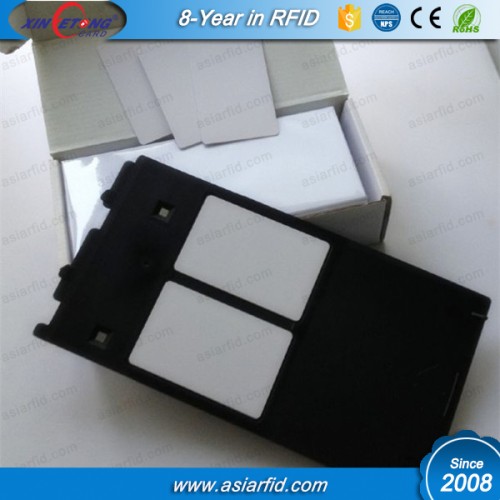 Tarjetas de plástico PVC en blanco de inyección de tinta para Epson T60, impresora T50