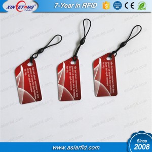 Non-Standard Custom Size NFC NATG215 PVC card Key Tag