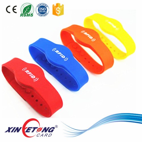 ISO14443A Custom Logo Printing NFC Wristband For Children Classic 1K(45MM)