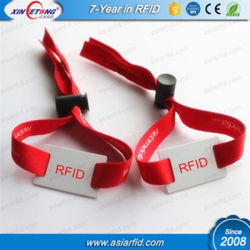 NTAG216 NFC Wristband With Customized Digital Smart Tag(39*26MM)